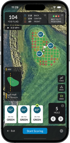 Best putts and leave positions strategy preview